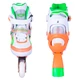Adjustable Rollerblades WORKER Nubila with Light-Up Wheels - Orange-Green-White