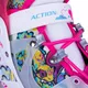 Action Doly Kinder Inline-Skates mit leuchtenden Rollen , verstellbar - grün