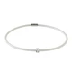 Magnetic Necklace inSPORTline Mely - Grey - White