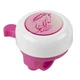 Children's bell 3D - White-Pink with a Horse