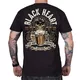 T-Shirt BLACK HEART Beer Biker - Black - Black