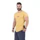 Men’s T-Shirt Nebbia Red Label V-Typical 142 - Black-Light Brown - Mustard