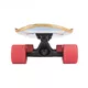 Mini longboard Fish Old School Cruiser Flounder 31" - fekete-piros