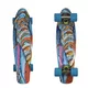 ArtFish Elephant 22" Penny Board - silber-transparent blau