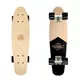 Penny Board Fish Classic Wood - Logo White - Coffin-Silver-Black