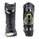 Skórzane buty motocyklowe W-TEC Hernot W-3015 - Czarny-fluo żółty