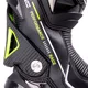 Leather Motorcycle Boots W-TEC Hernot W-3015 - Black-Fluorescent Yellow