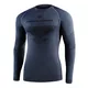 Thermal Motorcycle T-Shirt Rebelhorn Freeze Jersey - Grey-Black - Grey-Black