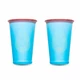 Collapsible Cups HydraPak Speed Cup – 2 Pack - Malibu Blue/Golden Gate - Malibu Blue/Golden Gate