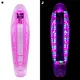 WORKER Mirrama LED 22.5*6" leuchtende Penny Board Platte - grün