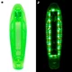 Light-Up Penny Board Deck WORKER Mirrama LED 22.5*6” - Green - Green