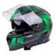 Motorcycle Helmet W-TEC V126 - XS (53-54) - Green