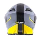 Flip-Up Motorcycle Helmet W-TEC V271 - Black-Grey