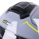 Preklopna moto čelada W-TEC V271 - črna-rumena