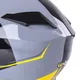 Preklopna moto čelada W-TEC V271 - črna-rumena