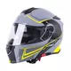 Preklopna moto čelada W-TEC V271 - črna-rumena