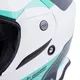 Motorcycle Helmet W-TEC V331 - Black-Green-Yellow