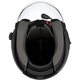 Moto přilba SENA Econo s integrovaným headsetem - matně černá