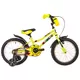 Detský bicykel DHS Speedy 1601 16" 7.0 - blue - Green / Yellow