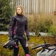 Women’s Leather Moto Gloves W-TEC Polcique - L
