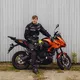 Męska kurtka motocyklowa W-TEC Sokar wodoodporna - Czarny