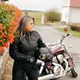 Woman moto jacket W-TEC Dora