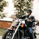 Skórzane rękawice motocyklowe W-TEC Reubal NF-4190 - Czarno-czerwony