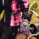 Women’s Leather Moto Gloves W-TEC Malvenda - S