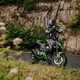 Męska skórzana kurtka motocyklowa W-TEC Velocity - OUTLET - Czarny-fluo