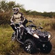 Motocross Helmet W-TEC AP-885 TX-27 - Black-Orange
