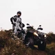 W-TEC Avontur Motorradhose - grau-schwarz