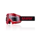 Motocross Goggles iMX Racing Mud - Black Matt - Red