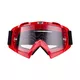 Motokrosové okuliare iMX Racing Mud - Red