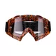 Motocross Goggles iMX Mud Graphic - Red-Black