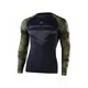 Thermal Motorcycle Long Sleeve T-Shirt Rebelhorn Freeze Jersey - Black-Camo - Black-Camo