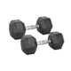 Hex Dumbbell Set inSPORTline Hexsteel 2 x 3-40 kg