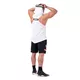 Nebbia No Excuses 173 Herren Tanktop mit Kapuze - Weiss