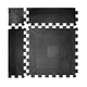 Puzzle zátěžová podložka inSPORTline Rubber 1,2 cm - rozbaleno