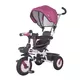 Three-Wheel Stroller/Tricycle with Tow Bar MamaLove Rider - Blue - Purple