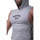 Pánské tílko s kapucí Nebbia Legend-Approved 191 - 2.jakost - Grey