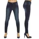 Legginsy damskie modelujące BAS BLEU Timea - Ciemny niebieski - Ciemny niebieski
