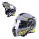 Preklopna moto čelada W-TEC V271 - črna-rumena - črna-rumena