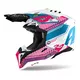 Motorcycle Helmet Airoh Aviator 3.0 Wave Pink/Chrome 2022