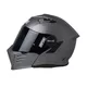 Motorcycle Helmet Simpson Darksome Silver