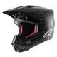 Motorcycle Helmet Alpinestars S-M5 Solid Black Matte 2022