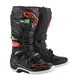Motorcycle Boots Alpinestars Tech 7 Black/Red/Green 2022 - Black/Red/Green - Black/Red/Green