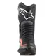 Moto boty Alpinestars S-MX 6 černá/šedá/červená fluo
