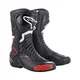 Motorcycle Boots Alpinestars S-MX 6 Black/Red 2022 - Black/Red - Black/Red