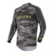 Motocross Jersey Alpinestars Racer Tactical Black/Gray Camo/Fluo Yellow 2022