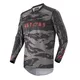 Motocross Jersey Alpinestars Racer Tactical Black/Gray Camo/Fluo Red 2022